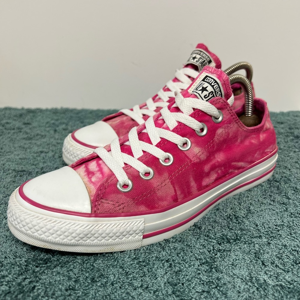 Converse Pink Tie Dye Sneakers size 8